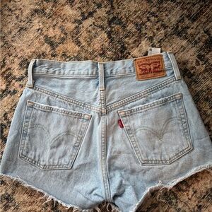 Levi's 501 shorts with Frayed Hem and Vintage Look